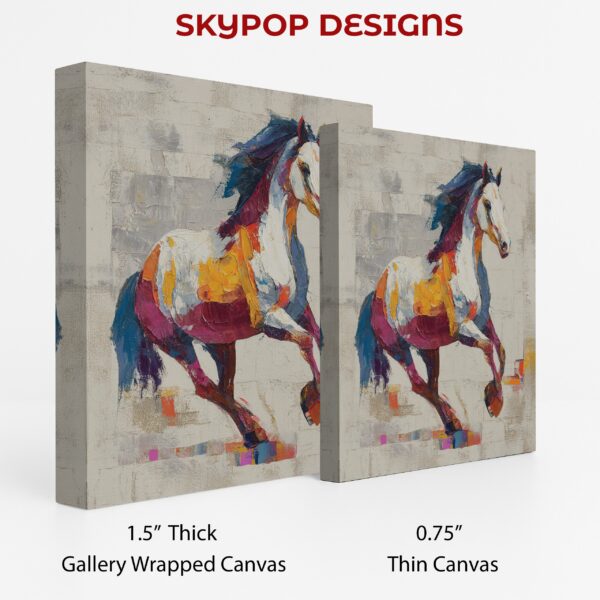 Colorful Horse Art