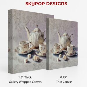 Elegant Tea Set Art