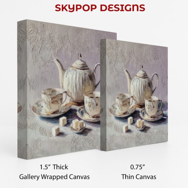 Elegant Tea Set Art