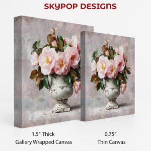 Pink Camellia Bouquet Art