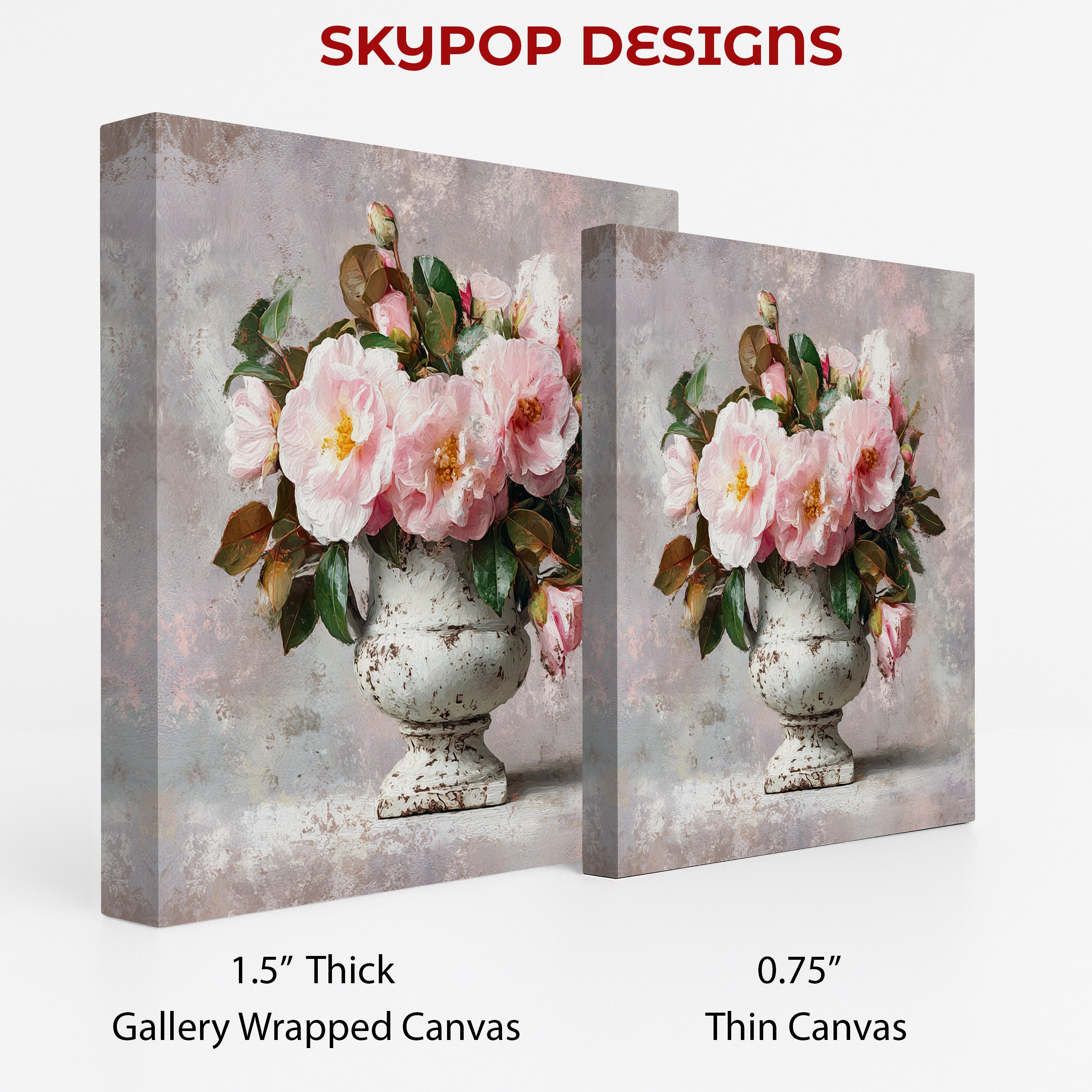 2.jpg Pink Camellia Bouquet Art
