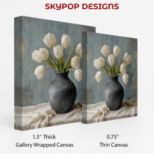 White Tulips Art