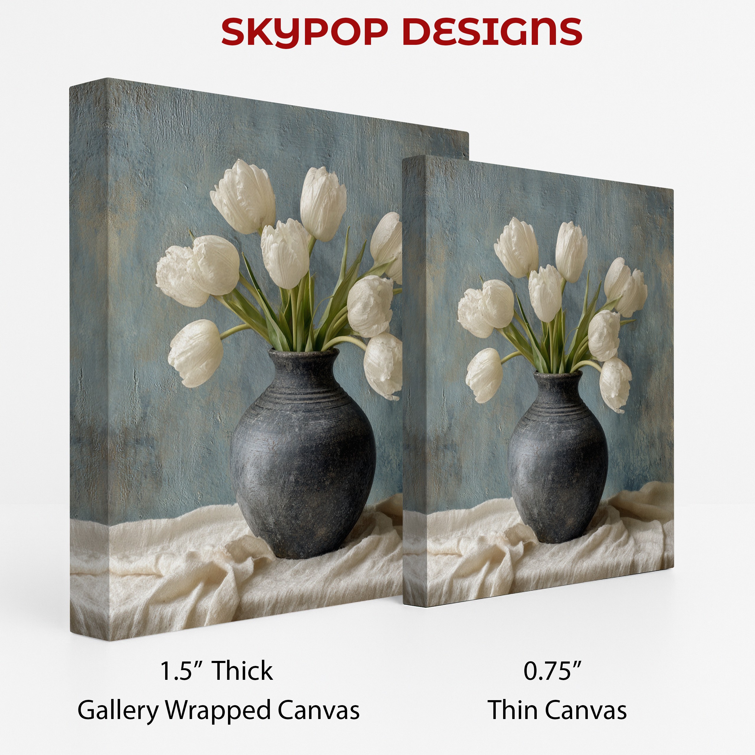 2.jpg White Tulips Art