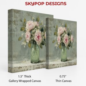 Vintage Rose Bouquet Art