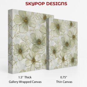 Elegant Floral Sketch Art
