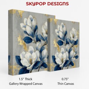 Blue Magnolia Art