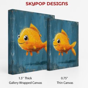 Happy Goldfish Art