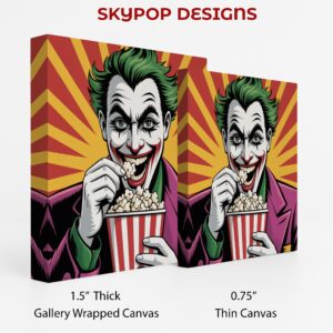 Joker Popcorn Art