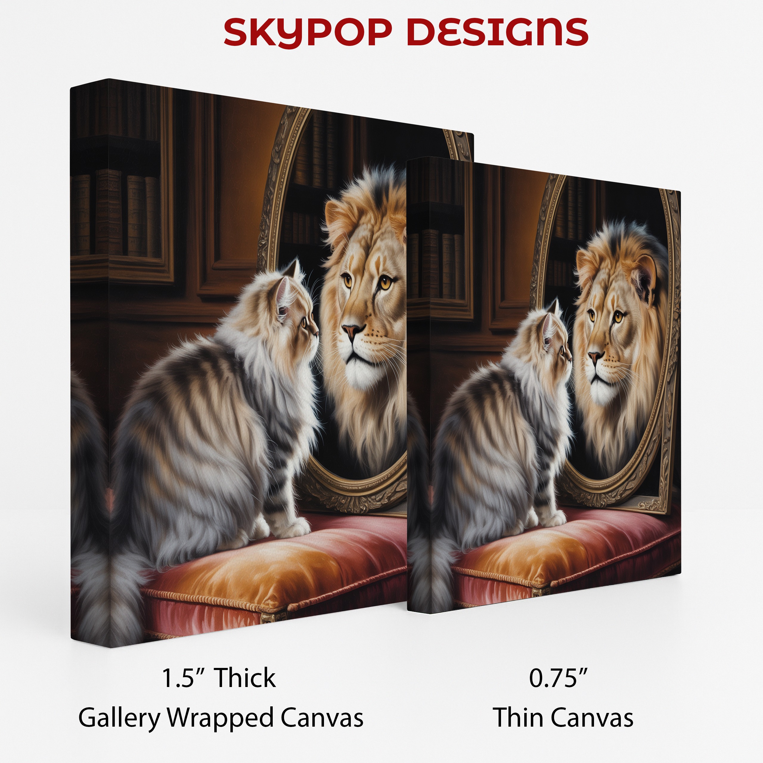 2.jpg Cat Lion Art