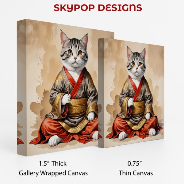 Samurai Cat Art
