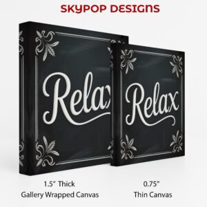 Chalkboard Relax Art