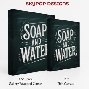 Soap and Water Art