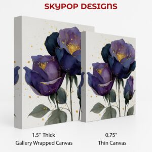 Purple Peonies Art