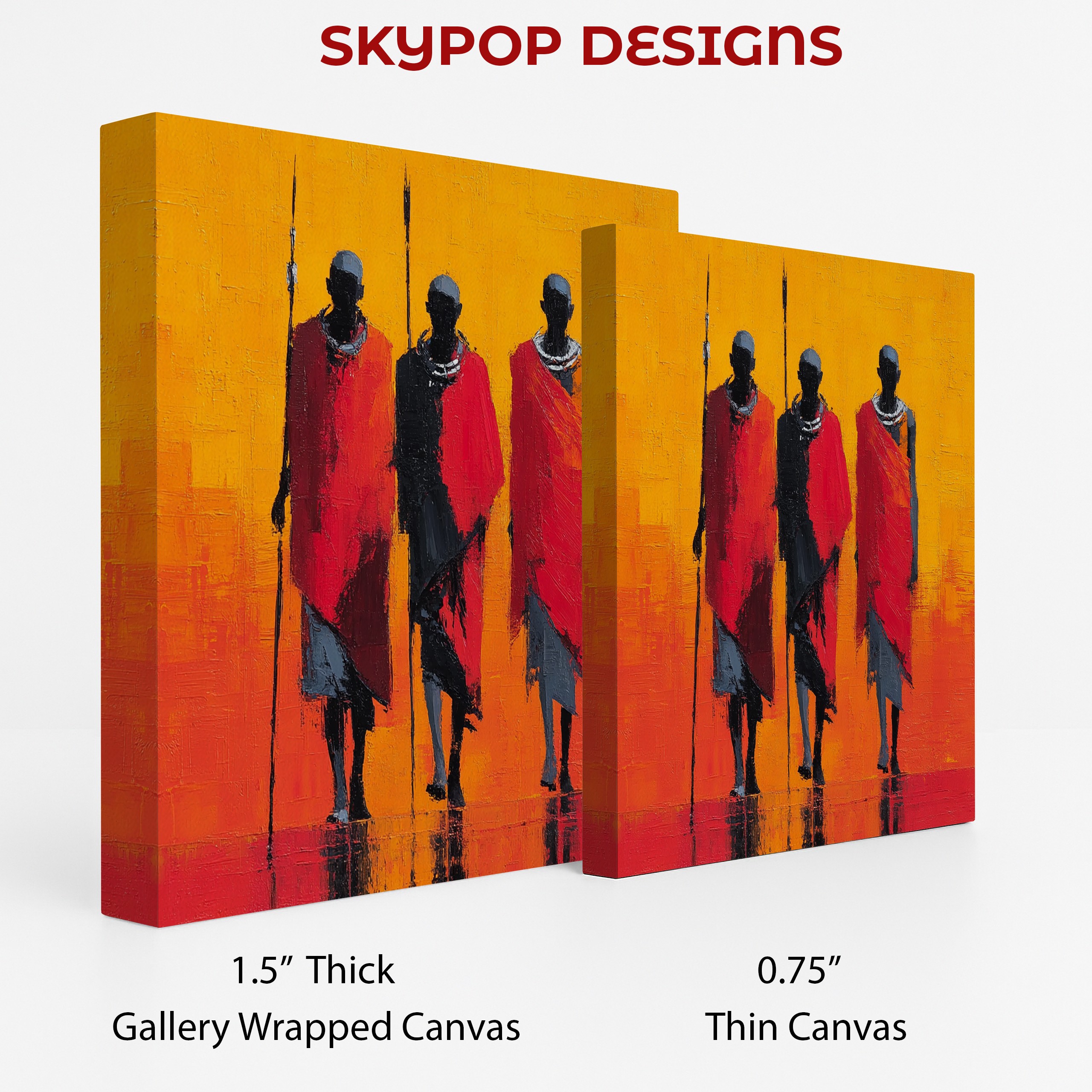 2.jpg Maasai Warriors Art
