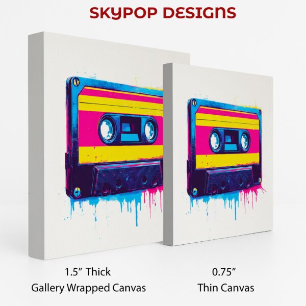 Retro Cassette Art