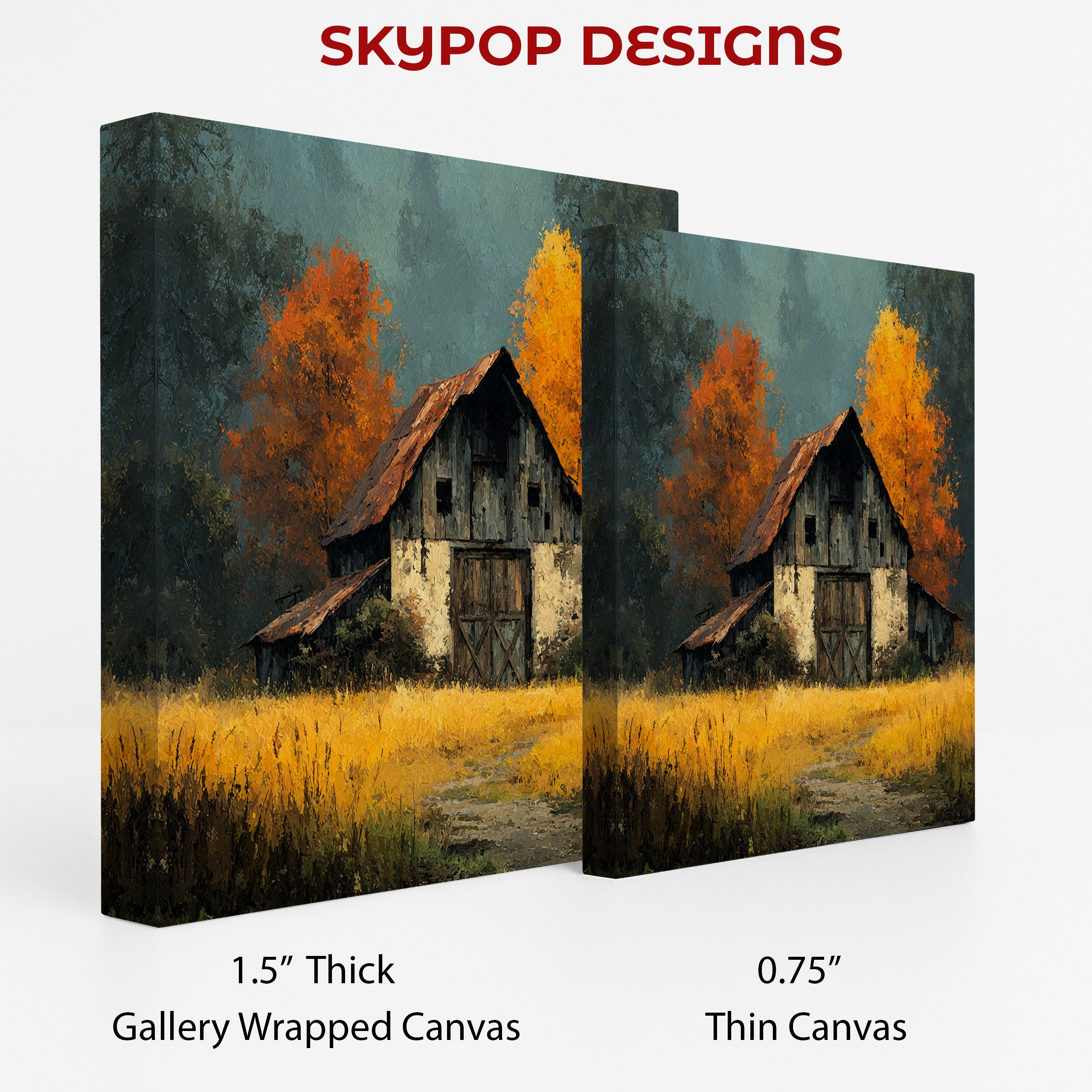 2.jpg Rustic Autumn Barn Art