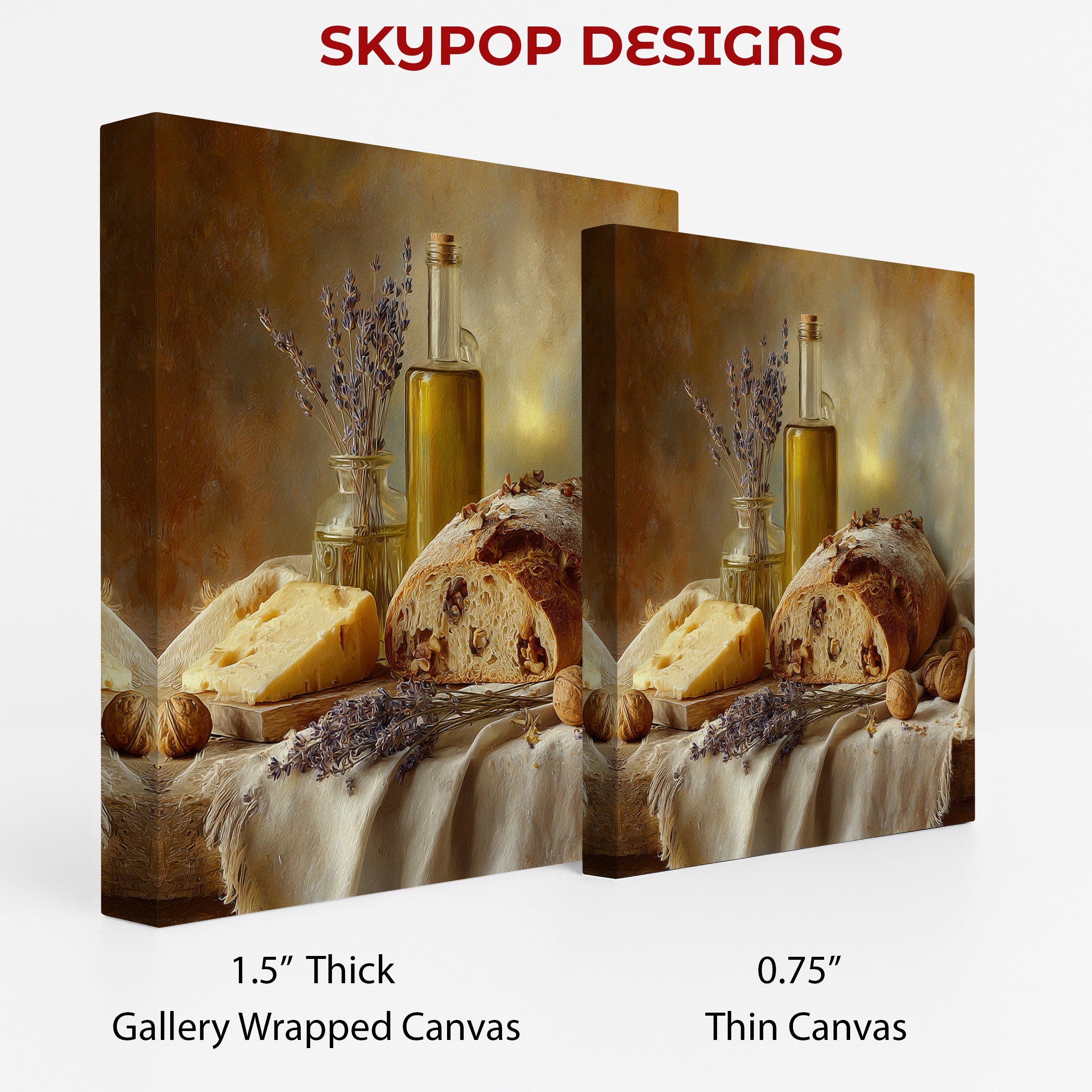 2.jpg Rustic Bread and Cheese Art