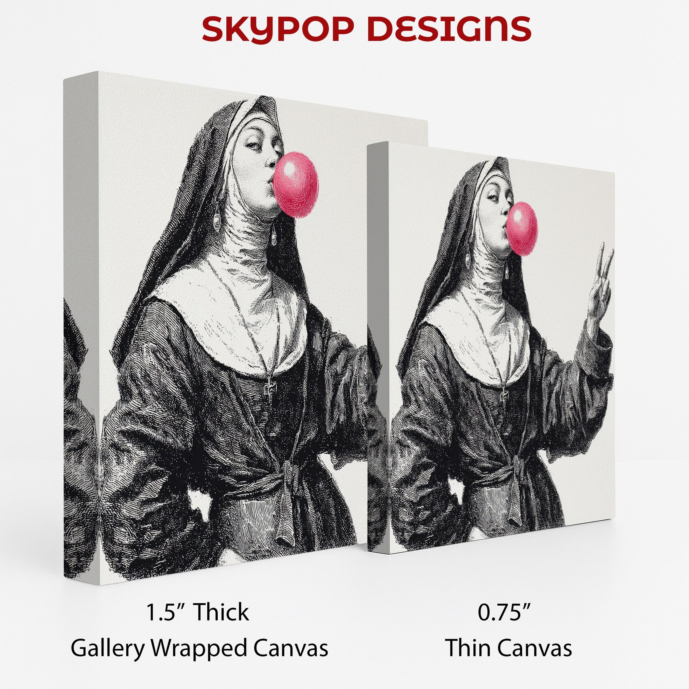 2.jpg Bubblegum Nun Art
