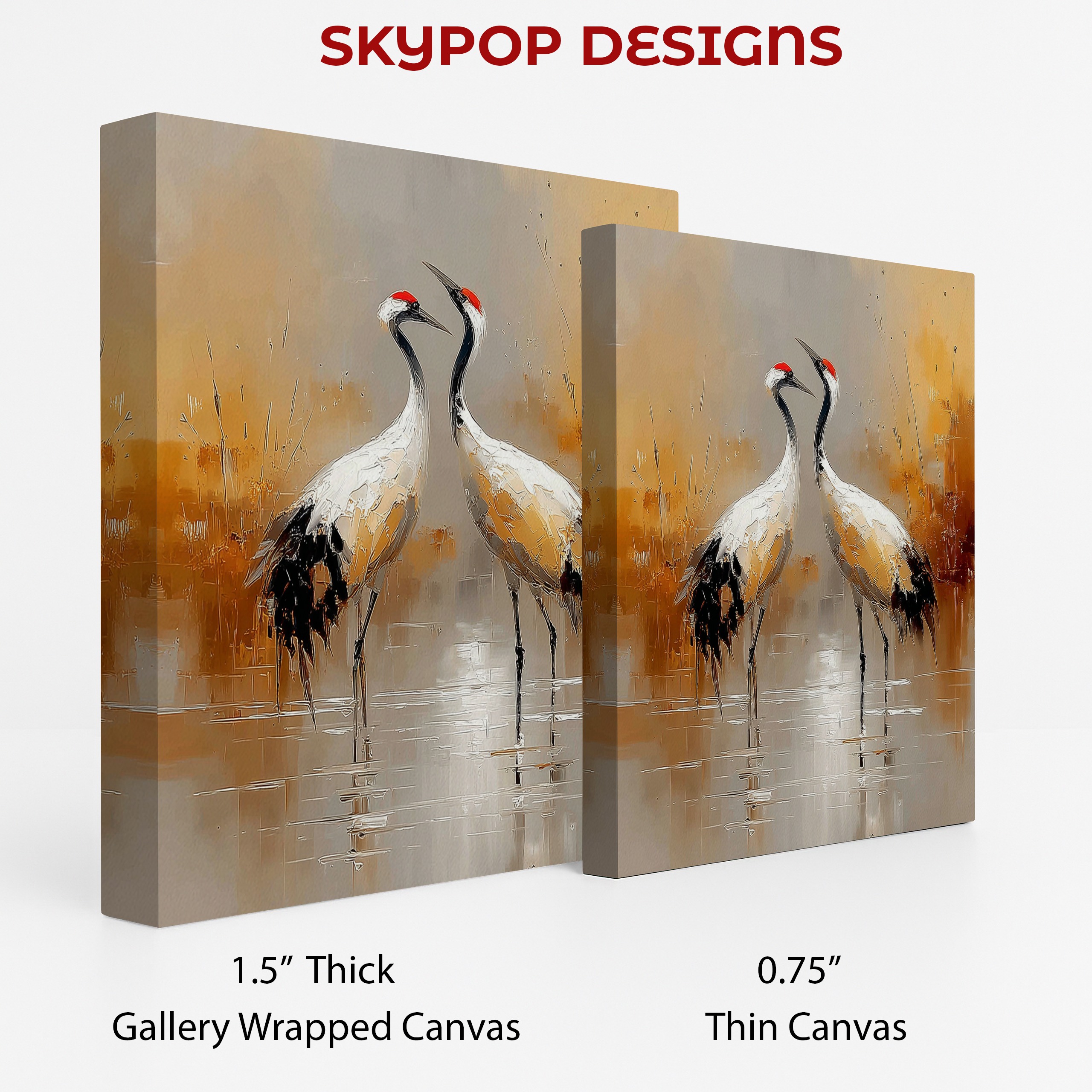 2.jpg Crane Pair Art