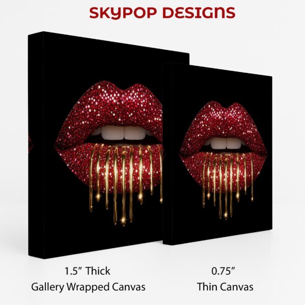 Glamorous Lips Art