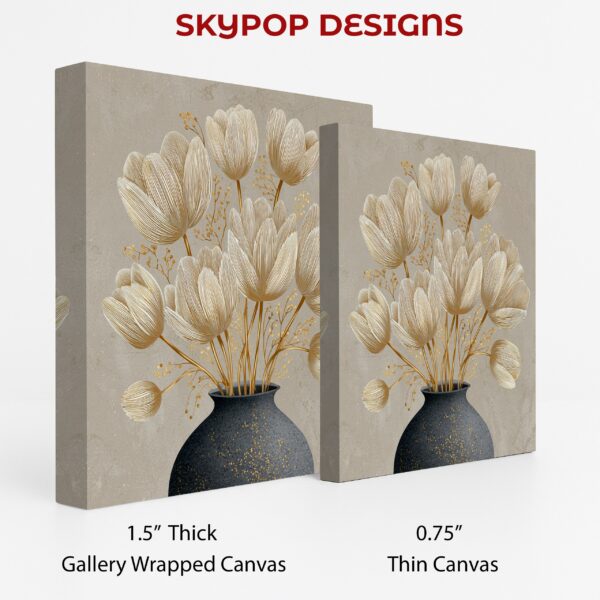 Golden Tulips Art