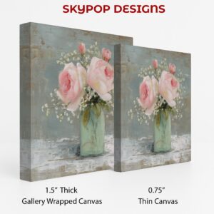 Vintage Rose Bouquet Art