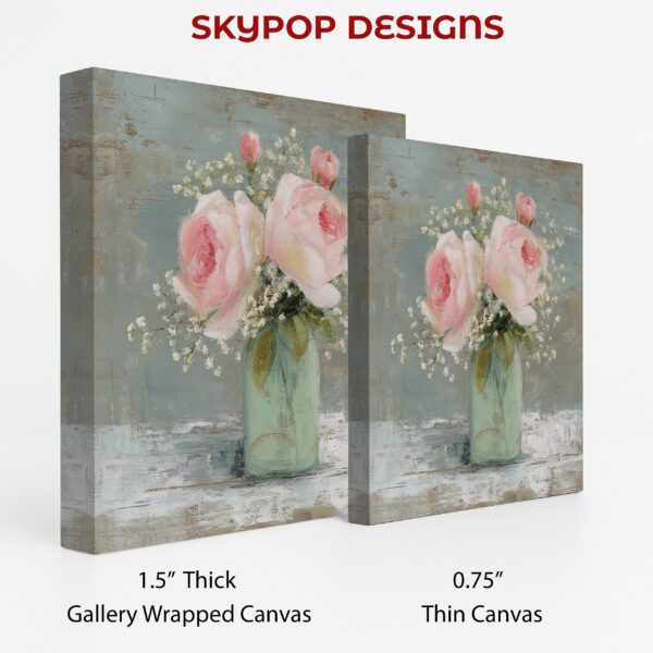 Vintage Rose Bouquet Art