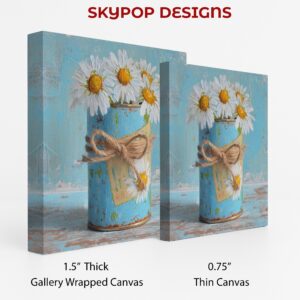 Daisy Tin Can Art