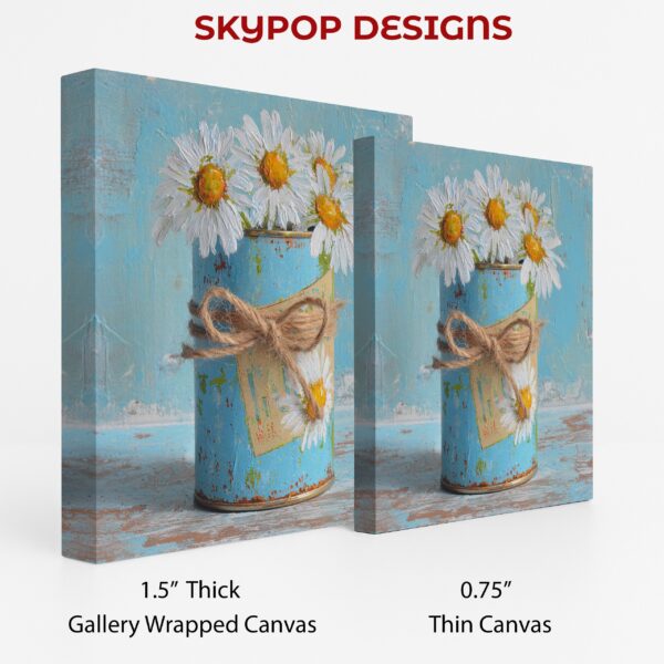 Daisy Tin Can Art