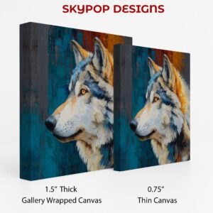 Wolf Portrait Art