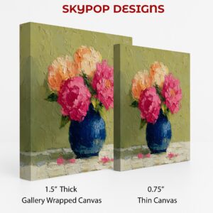 Vibrant Floral Bouquet Art