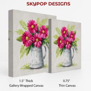 Rustic Daisy Bouquet Art