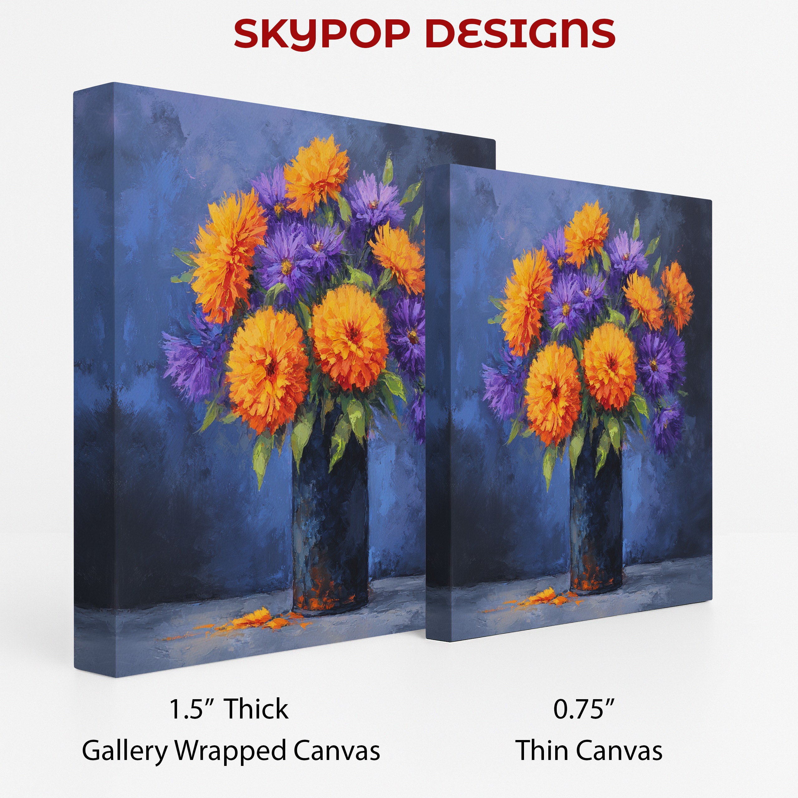 2.jpg Vibrant Floral Bouquet Art