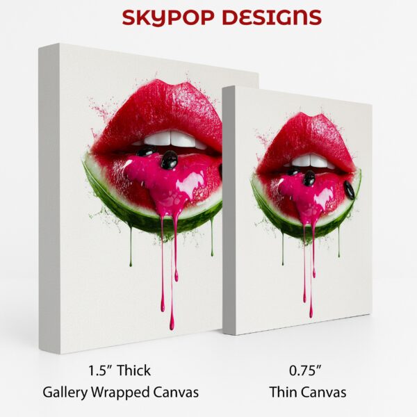 Watermelon Lips Art