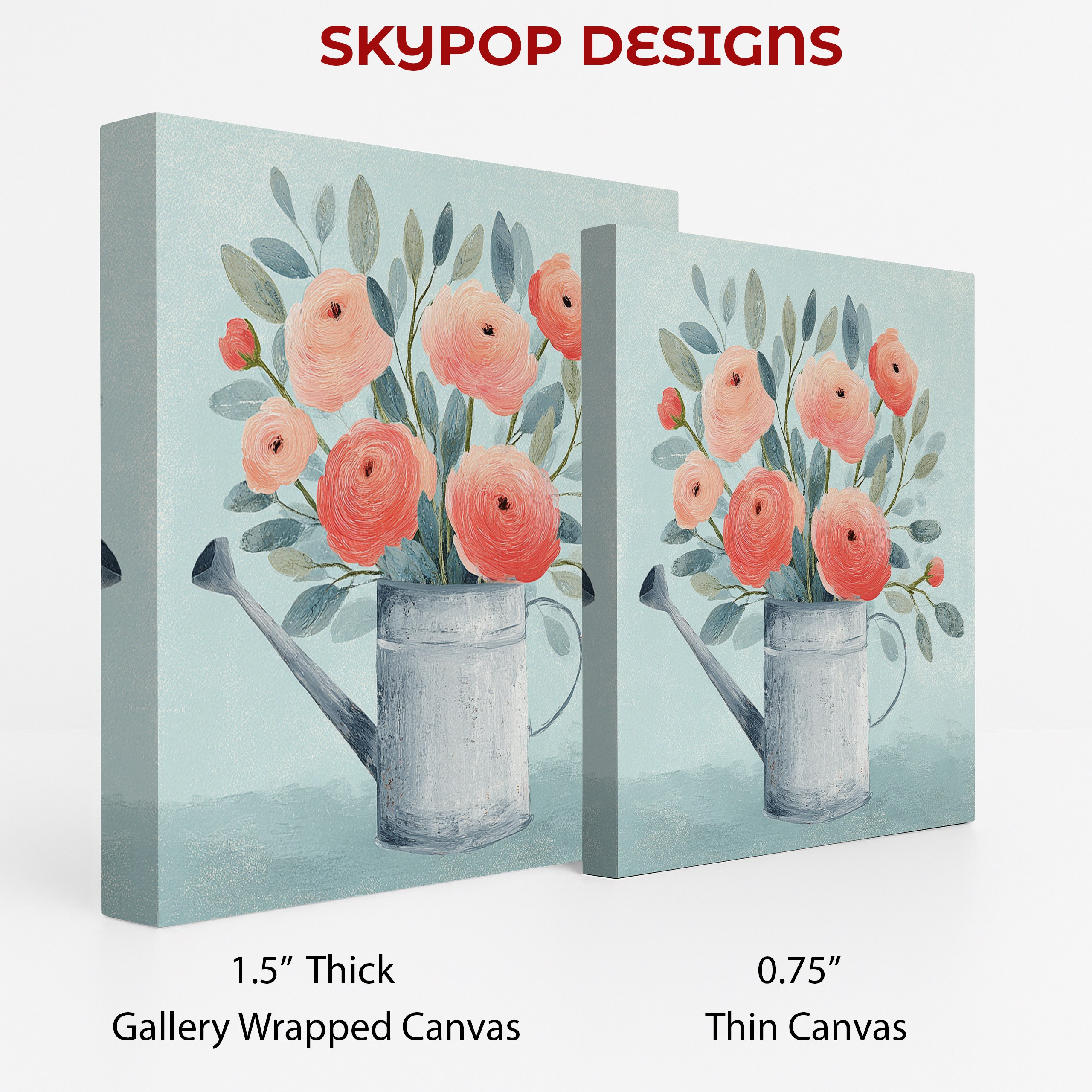 2.jpg Watering Can Bouquet Art