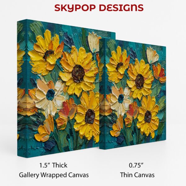 Sunflower Burst Art