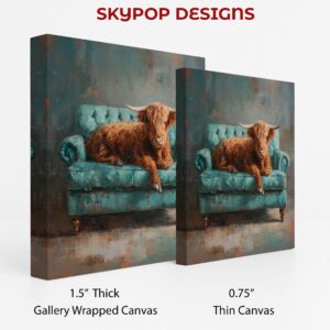 Highland Cow Art