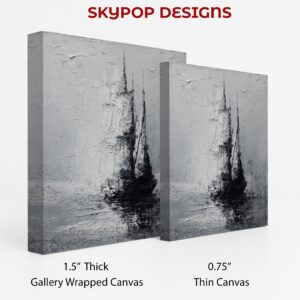 Sailboat Silhouette Art