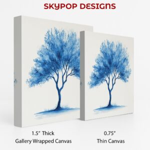 Blue Tree Art