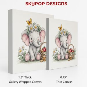 Baby Elephant Art