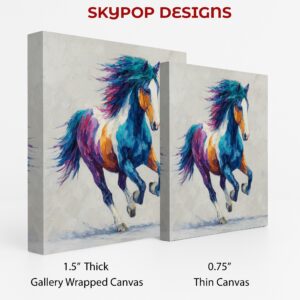 Colorful Horse Art