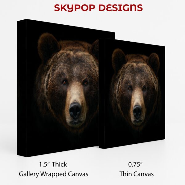Bear Face Art
