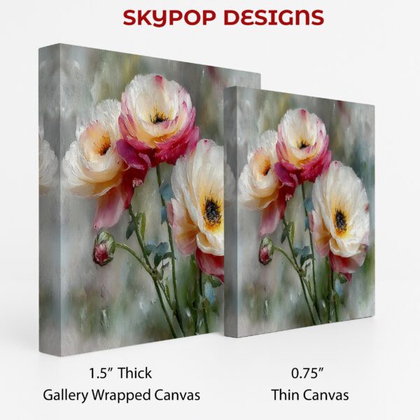 Dreamy Ranunculus Bloom Art