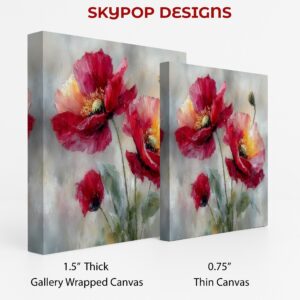 Vibrant Poppy Art