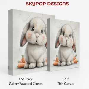 Bunny Carrot Art