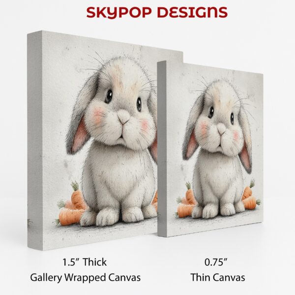 Bunny Carrot Art