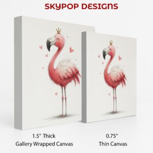 Flamingo Crown Art