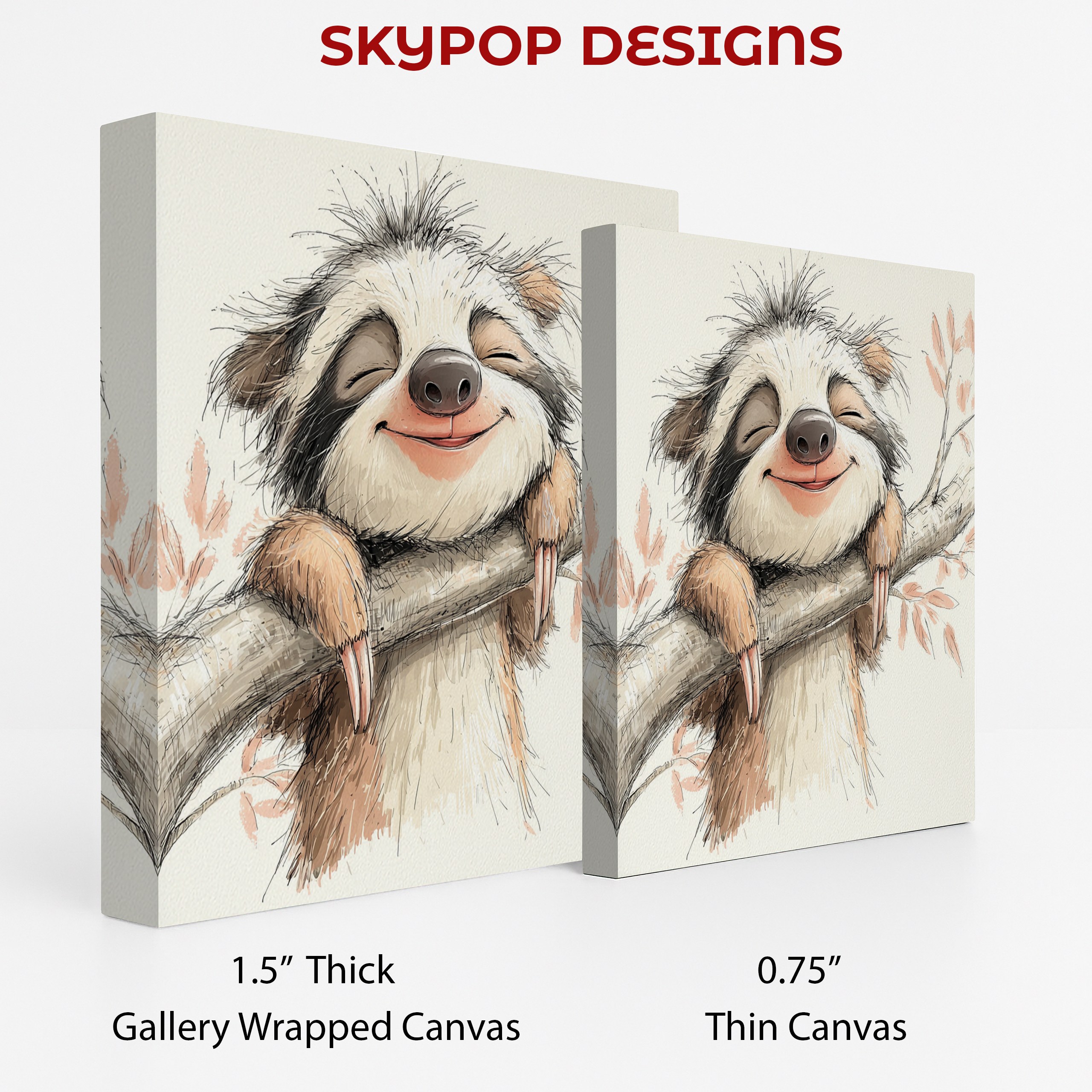 2.jpg Smiling Sloth Art