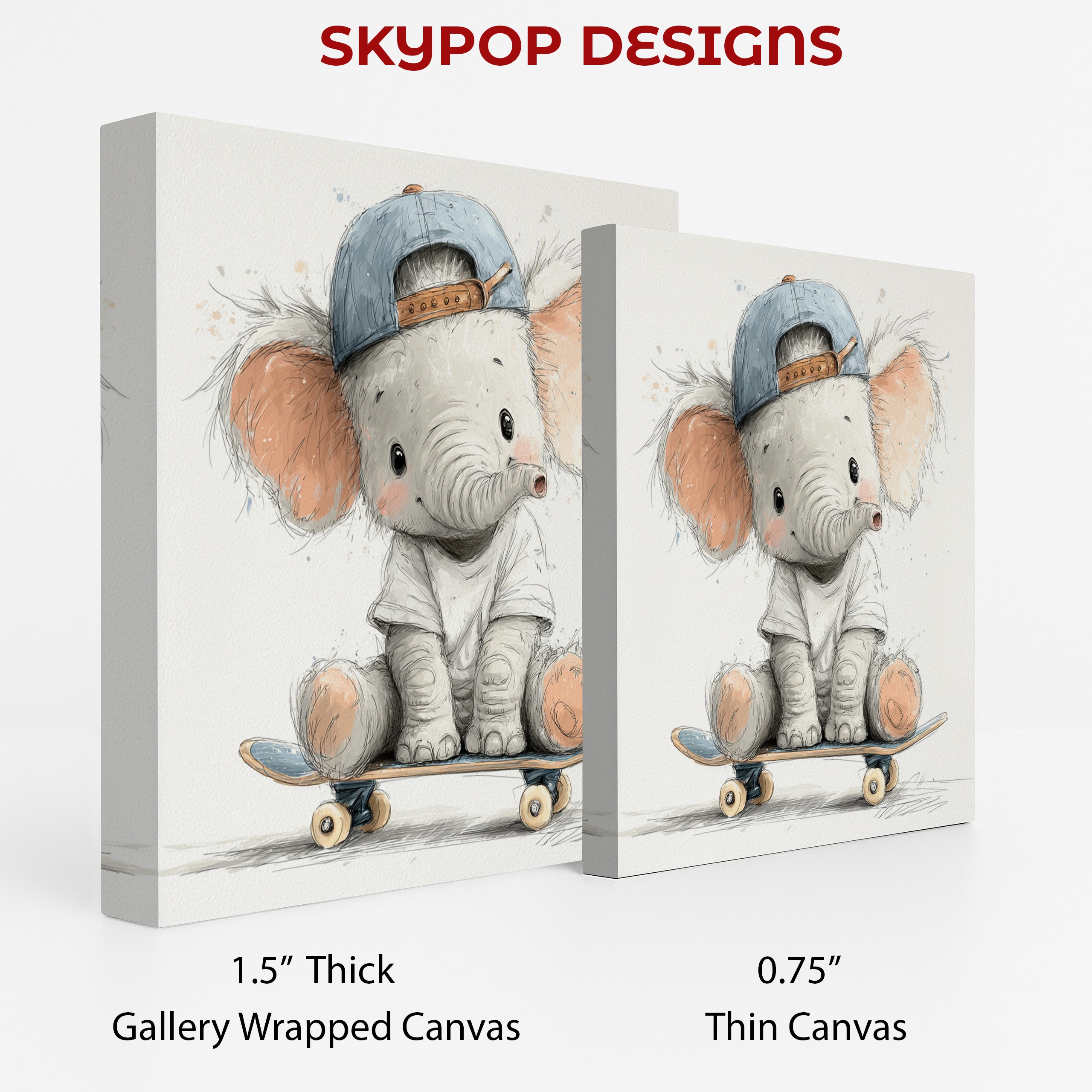 2.jpg Elephant Skateboard Art