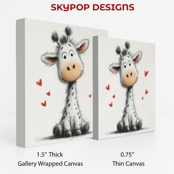Giraffe Love Art